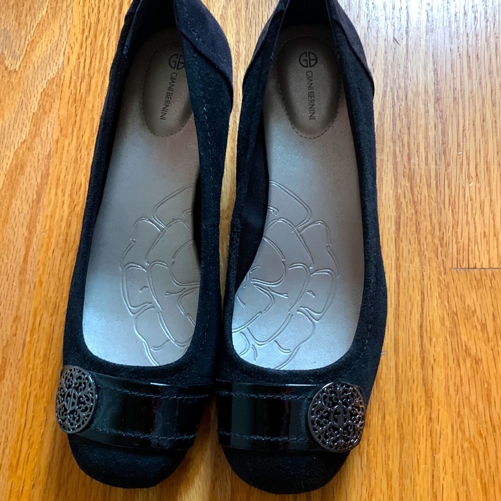Giani Bernini Black Suede